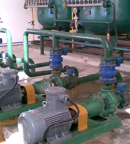 脱硫循环浆液泵的应用